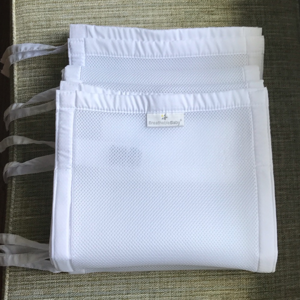 BreathableBaby Breathable Mesh Liner for full-size cribs